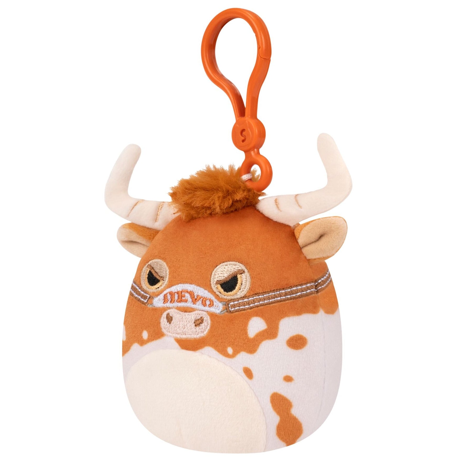 University of Texas 3.5-Inch Bevo XV Plush Clip - Image 3